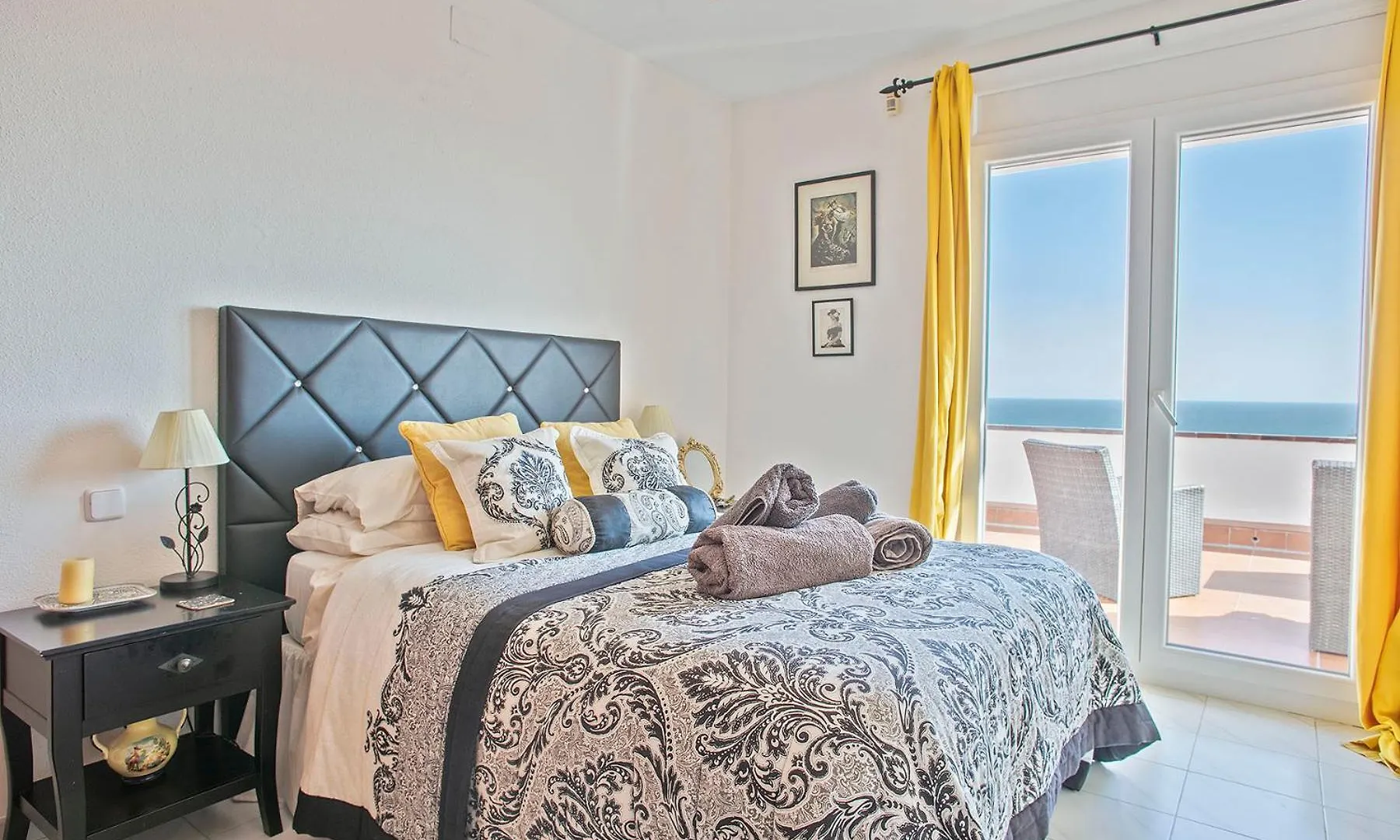 House With Amazing Views , Overlooking The Festival Town Of Sitges Spain